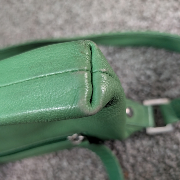 HOBO Green Leather Shoulder Bag - Picture 5 of 14